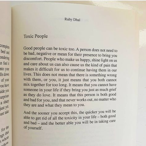 Ruby Dhal, Tiny Quotes, Toxic People Quotes, Positive Motivational Quotes, Dear Self, Quotes On Instagram, Positive Quotes Motivation, Toxic People, People Quotes