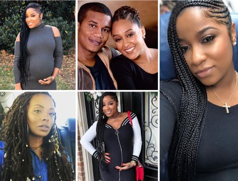 These Celebs Prove Why Braids Are Perfect Third Trimester/New Mom HairDo - JJBraids Hospital Hairstyles Labor, Pregnancy Hairstyles For Black Women, Hairstyles For Labor, Hairstyles For Labor And Delivery, Labor Hairstyles Delivery, Labor Hairstyles, Hospital Hairstyles, Pregnancy Hairstyles, Natural Protective Styles