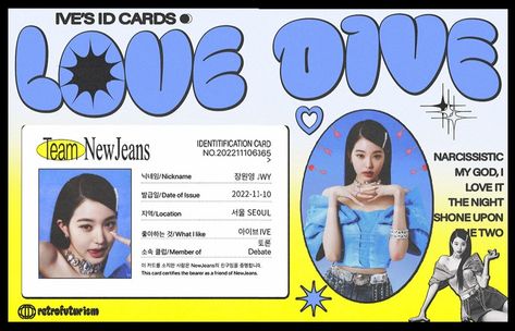 New Jeans Inspired Edit, Wonyoung Graphic Design, New Jeans Graphic Design Posters, New Jeans Graphic Design Kpop, Y2k Card Design, New Jeans Artwork, New Jeans Design Kpop, Id Graphic Design, New Jeans Poster Edit