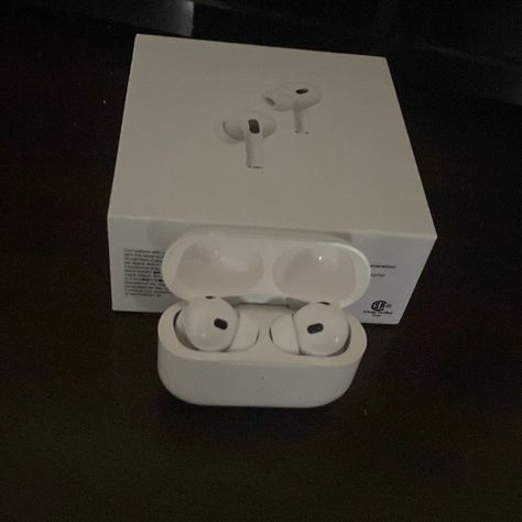 Selling Airpod Pros 2nd Gen Never Been Worn Brand New Out Of Box. Airpod Maxes, Ipod Pro, Airpod Pros, Apple Earphones, Apple Headphones, Apple Headphone, Sound Isolation, Apple Airpods 2, Apple Air