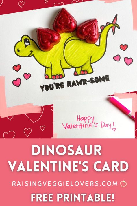 Preschool Valentine Cards For Kids, Diy Dinosaur Valentines For Kids, Dino Valentines Craft, Dinosaur Valentines Ideas, Diy Dinosaur Valentines, Children Valentine Cards, Valentines For Preschoolers, Noah Activities, Valentines Dinosaur