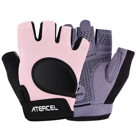 PRICES MAY VARY. Upgraded Protection: We had the new weight lifting gloves with upgraded palm protection based on thousands of consumers’ voices. With new high density sponge (4 times higher than common sponge), the gloves can offer better wearing strength and cushion while still maintaining a soft comfort feel in workouts. Full palm design optimizes the grip functionality to efficiently protect your hands from calluses and reduce friction discomfort all. Unrivaled Comfort: Atercel weight lifting gloves are made of lightweight, breathable and stretchy material, to increase flexibility, comfort and fit. The back design is breathable enough to allow for longer time wearing and more flexibility. Perfect for Both Indoors and Outdoors: Atercel weight lifting gloves can be a nice choice for exer Gym Gloves Women, Women Weightlifting, Wrist Exercises, Weight Lifting Gloves, Weight Lifting Workouts, Gym Gloves, Gloves Women, Workout Gloves, Training Gloves