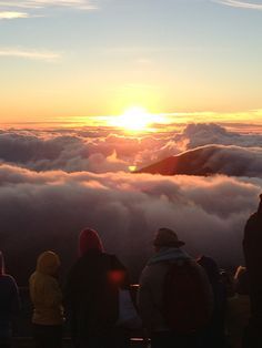 Haleakala sunrise, Maui. I agree with Mark Twain, who said of this experience, "...the sublimest spectacle I ever saw." Maui Sunrise Haleakala, Maui Sunrise, Hawaii Mountains, Haleakala Sunrise, Landscapes Photography, Books 2024, Travel Mood, Trip To Maui, Sunrise Pictures