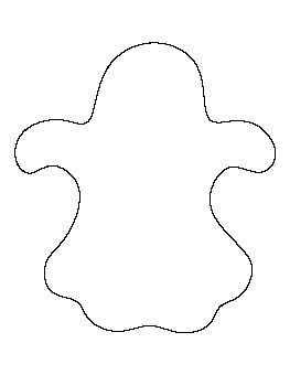 Ghost Pattern and lots of other patterns Halloween Patterns Free, Wood Templates Free Printable, Ghost Cutout Template, Door Hanger Template Free Printable, Ghost Cutouts, Ghost Coloring Pages, Doodle Template, Ghost Template, Halloween Cut Outs