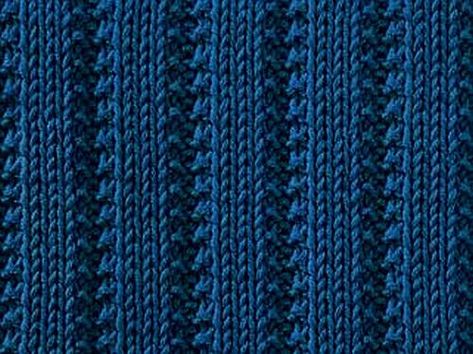 Every Saturday I will share with you a new stitch.Today’s stitch is: Raised RibsAn easy knitting stitch with narrow raised stockinette ribs and garter stitch borders. Makes a nice decorative … Knit Stitches For Beginners, Easy Scarf Knitting Patterns, Rib Stitch Knitting, Tutorial Knitting, Knit Purl Stitches, Knitting Patterns Free Sweater, Knit Dishcloth, Baby Blanket Knitting Pattern, How To Purl Knit