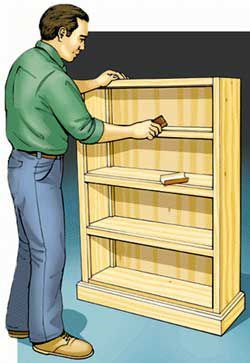 A Frame Bookshelf, Build A Bookcase, Frame Bookshelf, Bookcase Plans, Simple Bookcase, Woodworking Tools Router, Pine Bookcase, Bookshelf Plans, Used Woodworking Tools