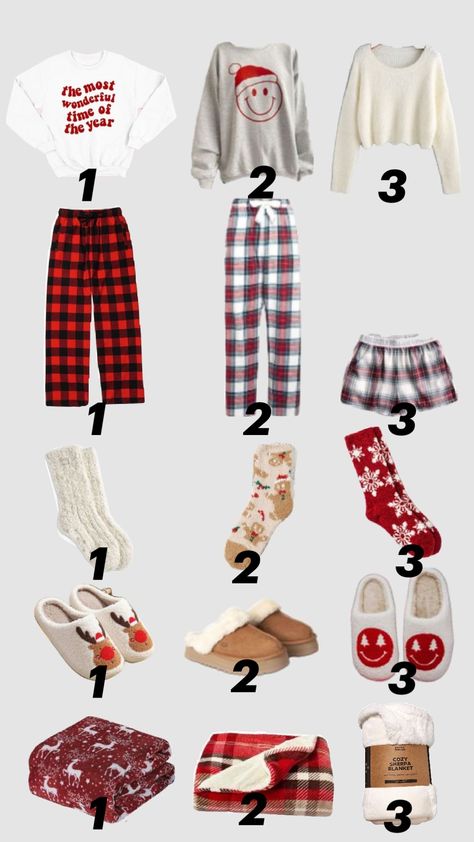 Christmas Pajama Day School, Christmas Outfit Pjs, Christmas Pyjama Aesthetic, Cozy Christmas Outfits For Women, School Christmas Outfits, Christmas Outfit Teens, Christmas Pj Ideas, Christmas Clothes Ideas, Christmas Pjs Family Picture Ideas