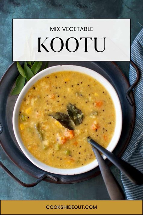 Meat And Vegetable Recipes, Indian Dal Recipe, Kootu Recipe, Indian Dal, South Indian Recipes, Dal Recipe, Moong Dal, Delicious Vegetables, South Indian Food