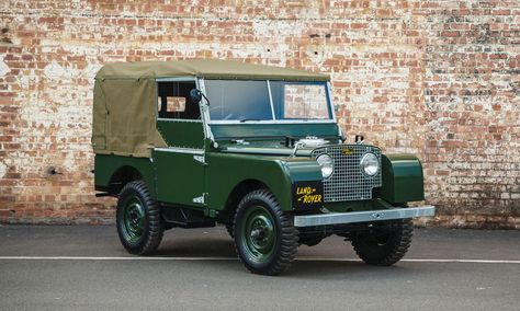 Land Rover Is Restoring Some Classic Series 1 SUVs Land Rover Serie 1, Camel Trophy, Lotus 7, Land Rover Models, Land Rover Freelander, Jaguar Land Rover, Land Rover Series, Land Rovers, Classic Series