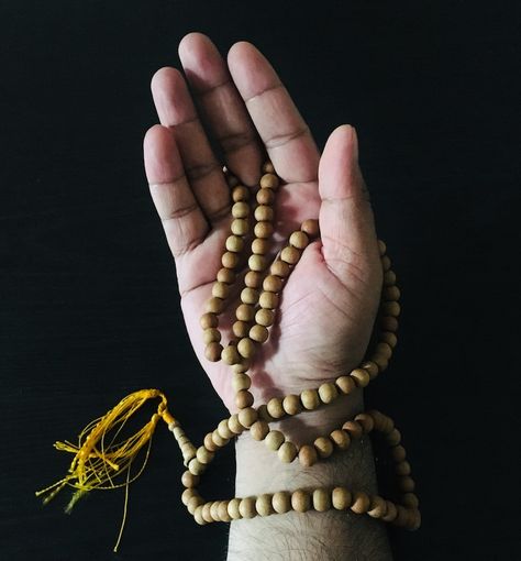 Every wonder why there are 108 beads on a mala? Brown Beaded Necklace, Necklace Photo, Meditation Beads, 108 Bead, Yoga Studio, Yoga Fitness, Worship, Meditation, Beaded Necklace