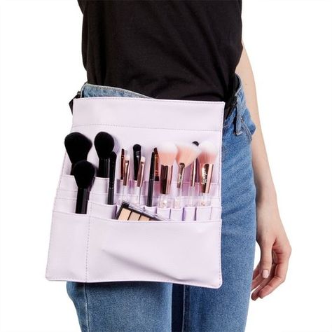 The Brush Revolution: New Technologies in Makeup Tools Makeup Artist Apron, Makeup Artist Tools, Lip Brushes, Belt Organizer, Makeup Brush Bag, Beautiful Skin Care, Blush Powder, Cosmetic Brush, Applying Makeup