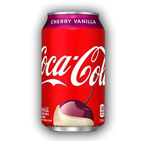 Coca Cherry, Coca Cola Cherry, John Pemberton, Coca Cola Drink, Cherry Vanilla, Canned Cherries, Coca Cola Can, Vanilla Coke, Caffeine Content