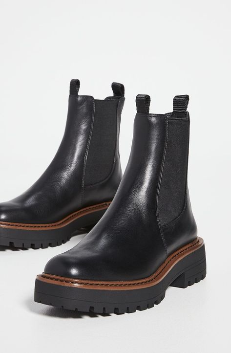 Sam Edelman Laguna Waterproof Chelsea Boot Fall Winter Shoes, Sam Edelman Boots, Lug Sole Boots, Winter Shoes For Women, Most Comfortable Shoes, Comfortable Boots, Retro Sneakers, Comfy Shoes, Boots Fall