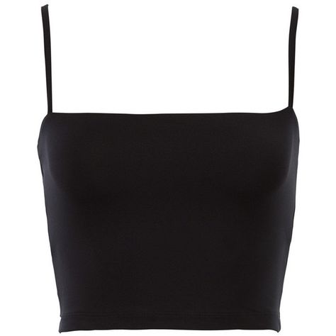 Vanish Cropped Cami ❤ liked on Polyvore featuring tops, crop tops, camisole tops, cropped camisoles, cropped cami, camisole crop top and cami crop top Chica Punk, Form Fitting Tops, Shirts Crop, Cropped Shirts, Black Cami, Outfit Png, Cropped Camisole, Cami Shirt, Aesthetic Outfit Ideas