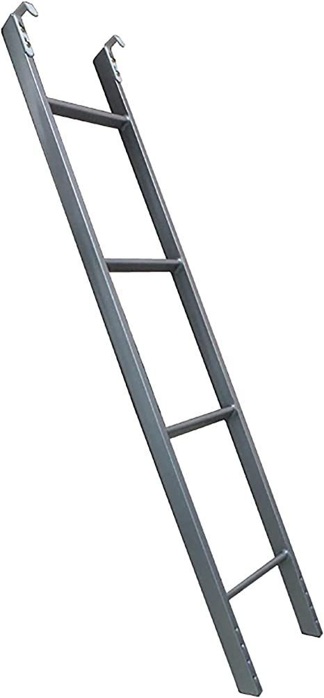 Hanging Bunk Bed Ladder Only Metal Adjustable, RV Bunk Bed Stairs with Hooks, for Student Dormitory & Home, Load 330lbs (Size : 1.4m/4.6ft) Bunk Bed Stairs, Rv Bunk Beds, Bed Steel, Bed Ladder, Bunk Bed Ladder, Hanging Ladder, Ladder Hooks, Metal Ladder, Bed Stairs