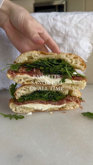 Jane Hardy on Instagram: "The world is ending and your last meal has to be a sandwich....what are you making ?? This is my choice 😍😍 Bakery ciabatta, good quality EVOO, fresh mozzarella melty and toasted + fresh prosciutto di parma, crisp arugula, a little more evoo and a little black pepper." Ciabatta Sandwich Recipes Prosciutto, Parma Ham Sandwich, Prosciutto Mozzarella Sandwich, Prosciutto Baguette Sandwiches, Prochutto Sandwich, Prosciutto Ciabatta Sandwich, Arugula Sandwich, Ciabatta Sandwich, Mozzarella Sandwich