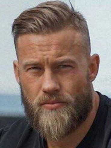 Faded Beard Styles, Shaved Head With Beard, Crew Cut Haircut, Blonde Beard, Beard And Mustache Styles, Mens Hairstyles With Beard, Beard Styles Short, Hipster Hairstyles, Beard Haircut