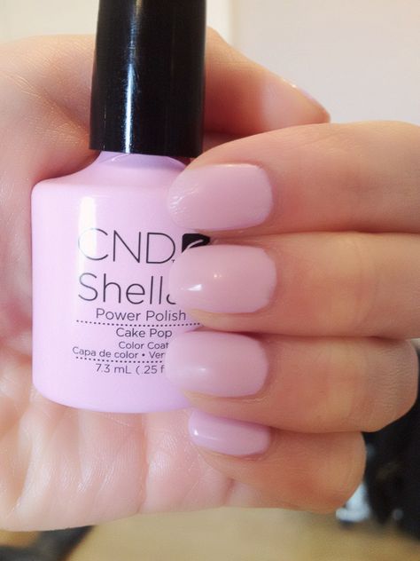 Spring pastel nails.. #pink #shellac #cakepop Nails Pink Spring, Pink Shellac, French Manicure Gel, Shellac Nail Colors, Pale Pink Nails, Pretty Fingers, Nails Shellac, Ideas For Nails, Gel French Manicure