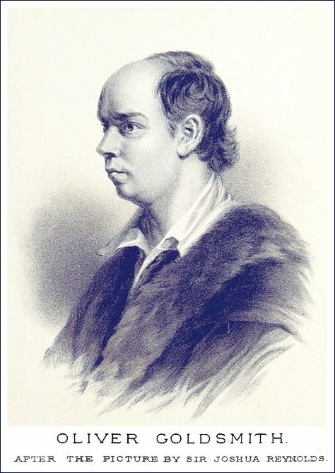 Oliver Goldsmith | Textimag Oliver Goldsmith, English Literature, New York Public Library, Creative Commons, Public Library, Literature, Male Sketch, History