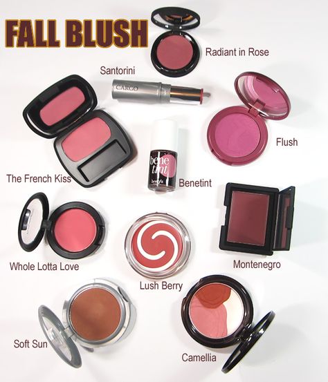 10 Beautiful Fall Blushes. The Benetint is definitely awesome and super natural looking. Worth the splurg! Lipstick Jungle, Fall Lipstick, Summer Makeup Looks, Fall Beauty, Lots Of Makeup, Makeup Needs, Blush Highlighter, Kiss Makeup, Fall Makeup