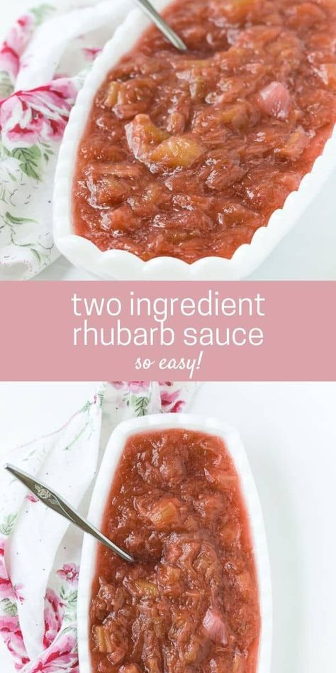 Rhubarb Bars Recipes, How To Cook Rhubarb, Healthy Rhubarb Recipes, Easy Rhubarb Recipes, Strawberry Rhubarb Sauce, Freeze Rhubarb, Rhubarb Sauce, Rhubarb Desserts, Rhubarb Recipes