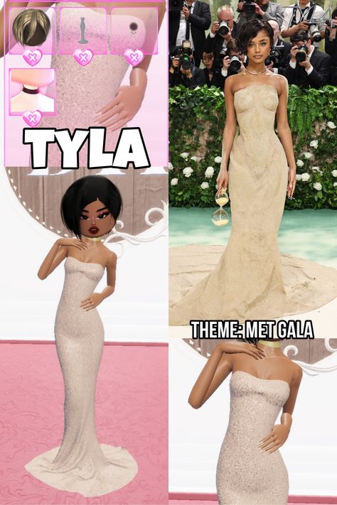 #tyla #water #push2start #jump #outfits #robloxdresstoimpress #robloxdti #robloxfashion #dresstoimpress #dti #outfitideas #dtioutfits #dresstoimpressoutfits #robloxmakeup #robloxdtimakeup #dtimakeup #dresstoimpressideas #fashion #f0undAna Dti Theme Met Gala, Tyla Outfits, Tyla Water, Met Gala Dresses, Costume Themes, Gala Dresses, Costume Makeup, Pop Singers, Themed Outfits