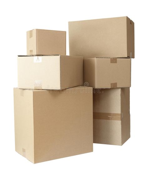 Cardboard boxes stack package. Stack of carton boxes post package on white backg , #sponsored, #package, #Stack, #stack, #Cardboard, #boxes #ad Post Package, Stack Displays, Box Architecture, Hazel Wood, Material Research, Moving Boxes, Packaging Product, Post Box, Creative Painting