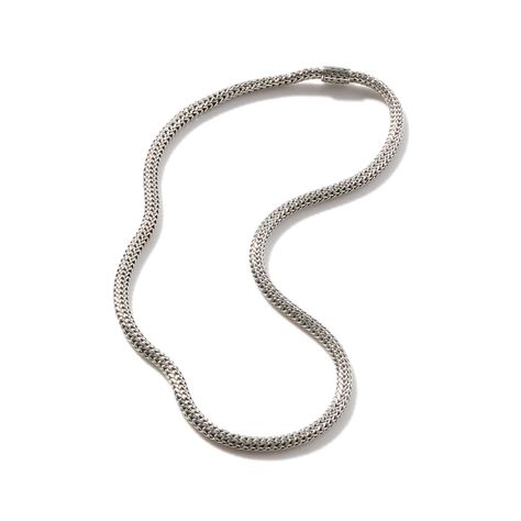 Icon Necklace, Sterling Silver, 5MM|NB96C – John Hardy John Hardy Necklace, John Hardy Jewelry, Small Necklace, Choker Style Necklace, Choker Style, John Hardy, Mens Accessories Jewelry, Stunning Necklace, Necklace Sterling Silver