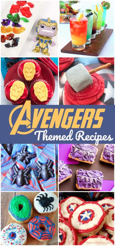 Superhero Movie Night, Marvel Bachelorette Party, Marvel Party Snacks, Marvel Sleepover Ideas, Marvel Movie Night Aesthetic, Marvel Recipes, Movie Night Recipes, Superhero Activities, Disney Camp