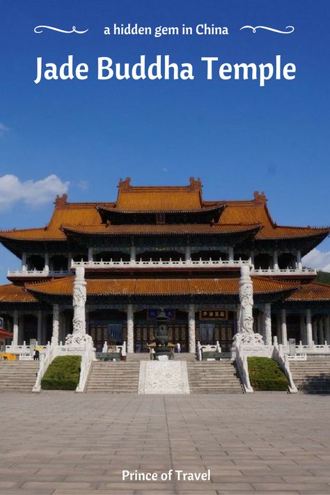 Discover the Jade Buddha Palace in Anshan, one of China's many hidden gems and home to the world's largest single-piece jade Buddha sculpture. Completed Bucket List, Jade Buddha, Buddha Sculpture, Hidden Gems, Travel Experience, Single Piece, Worlds Largest, Travel Inspiration, Palace