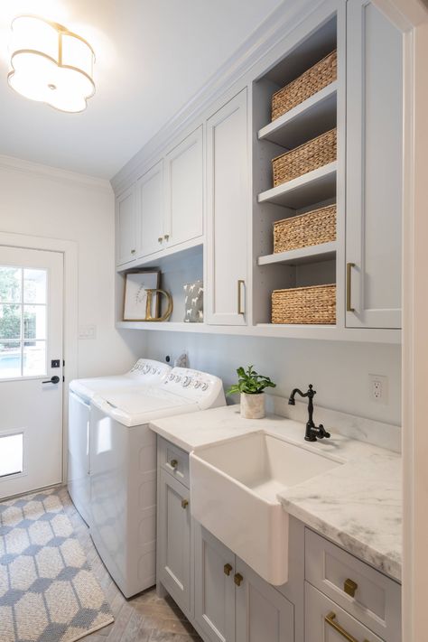 Laundry Room Update, Laundry Room/mud Room, Pantry Laundry Room, Laundry Room Sink, Dream Laundry Room, Laundry Room Layouts, Mudroom Laundry Room, Laundry Room Shelves, Laundry Room Renovation