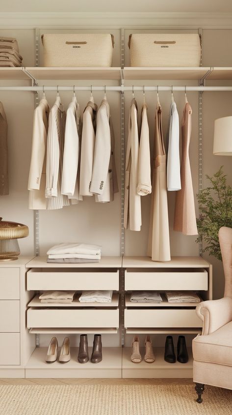 Ready to simplify your space and your mind? Our Minimalist Capsule Wardrobe checklist will help you declutter every corner of your home. From a Declutter Checklist for your closet to tips on embracing a Minimalist Lifestyle, this guide is a game-changer! #gg #homedesigninsider #minimalistchecklist Minimalistic Closet, 1950s House Interior, Minimalist Checklist, Free Interior Design Software, 1930 House Renovation, Elegant Closet, Decluttering Checklist, Interior Design Secrets, Minimalist Organization