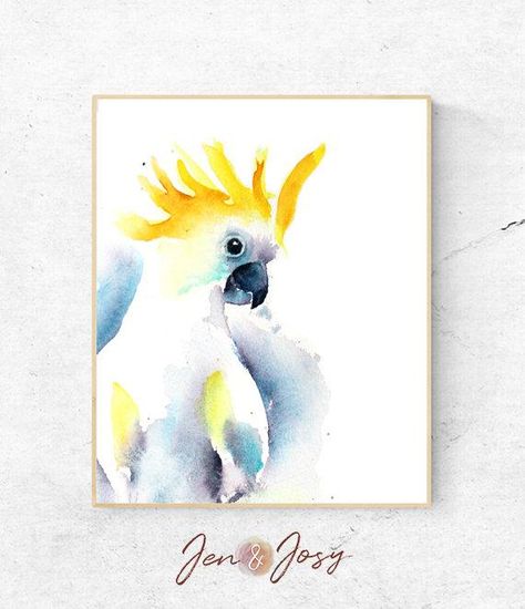 Fabric Painting Tutorial, Watercolour Birds, Painting Birds, Bird Watercolor, Minimalist Illustration, Store Owner, Watercolour Inspiration, Bird Artwork, Watercolor Wall