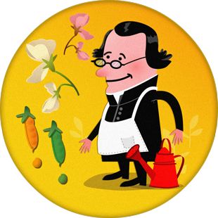 Biology Jokes, Gregor Mendel, Study Biology, Agricultural Science, Journal Stickers, Biology, Presentation, Art Inspiration, Science