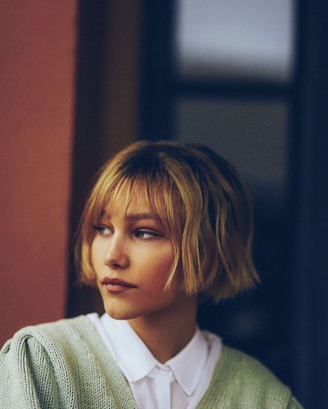 Grace Vanderwaal Hair, Patty Griffin, 90s Bob, Soft Grunge Hair, Short Afro Hairstyles, Grace Vanderwaal, French Bob, Short Haircut Styles, Instagram Hairstyles