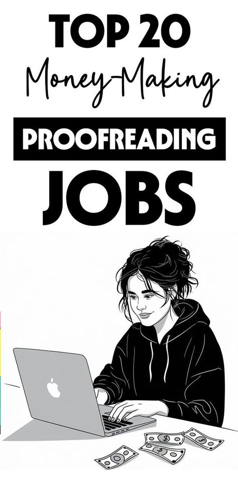 21 Best Proofreading Jobs That Pay Well and Let You Work From Home | Easy Online Jobs Part Time Jobs From Home, Unique Small Business Ideas, Small Business Ideas Products, Small Business Ideas Startups, Easy Small Business Ideas, Legit Work From Home Jobs, Easy Business Ideas, Typing Jobs From Home, Online Jobs For Teens