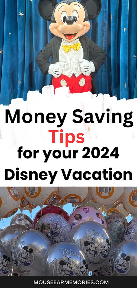 Money Saving Tips and Tricks for your 2024 Disney World Vacation. Disney on a Budget | Cheap things at Disney Budget Disney World Vacation, How To Do Disney World Cheap, Saving Money At Disney World, How To Save Money At Disney World, Disney Budget Tips, Saving For Disney, Disney On A Budget Families, Disneyland On A Budget 2023, Disney On A Budget 2024