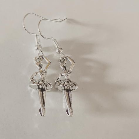 Ballet Earrings, Ballerina Earrings, Ballet Jewelry, Dance Earrings, Pride Jewellery, Jewelry Materials, Little Ballerina, Friend Gifts, Girl Jewelry