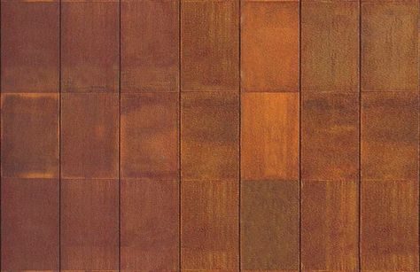 Cor-Ten weathered steel Wall Panel Texture, Steel Architecture, Architectural Materials, Metal Cladding, Weathering Steel, Metal Siding, Rusted Metal, Material Palette, Exterior Cladding