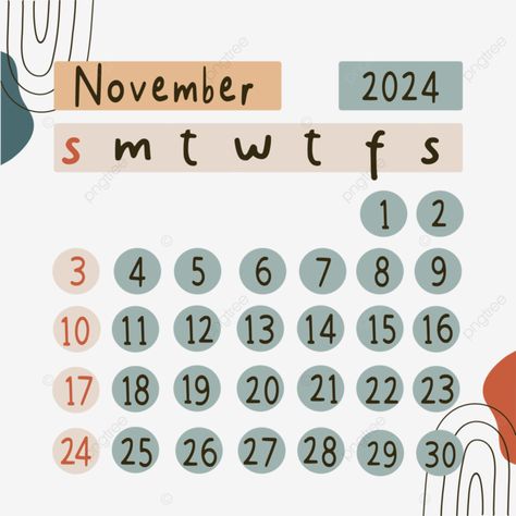 November Calendar 2024 Aesthetic, November 2024 Calendar, November Calendar 2024, Aesthetic November, Aesthetic Emojis, Calendar February, Calendar Png, November Aesthetic, Free Printable Calendar Templates