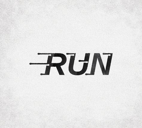 Expressive Logo Tips, Running Logo, Typography Logo Inspiration, Fitness Logo, 자수 디자인, Typography Inspiration, Typography Logo, 로고 디자인, Cool Logo