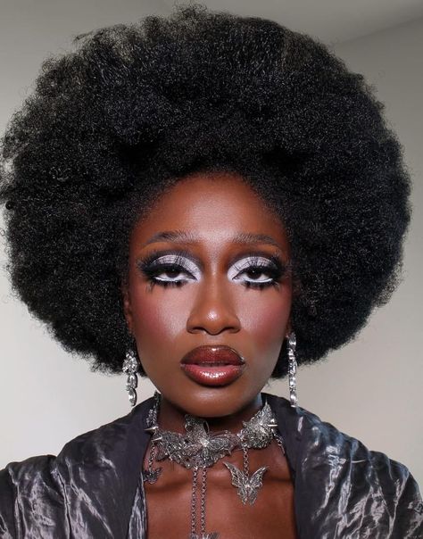 1970s Makeup Black Women, 70s Makeup Black Women, 70 Makeup 1970s Make Up, Afro Shoot, Disco Makeup 1970s, 70’s Disco Makeup, 70’s Makeup, 70s Disco Makeup, 70s Makeup Look