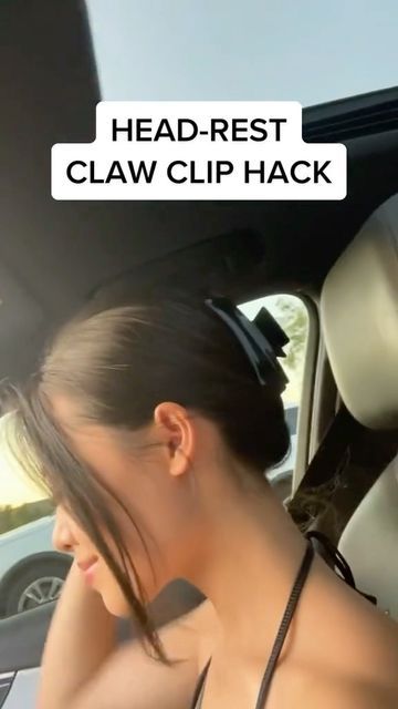 GODESS | Claw Clip | Daily Hair Tutorials on Instagram: "You NEED to watch this video if you wear a claw clip! Great hair hack if you are wearing your clip in the car! Follow @godess.ca . . . . . . . . . #clawclip #hairclip #hairtips #hairhacks #hairstyles #hairtransformation #hairtutorial #hairfashion #hairlove #hairideas #hairaccessories #hairart #hairtutorial #hairtrends #hairvideos #hairstyle #hairinspiration #hairinspo #hairinstagram #hairoftheday #hairofinstagram #hairtransformation #nyc Nyc Hair Salon, Hair Hack, How To Cut Nails, Clip Hairstyles, Healthy Hair Tips, Hair Up Styles, Claw Clips, Volleyball Hairstyles, In The Car