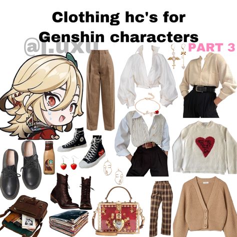 Kaveh Genshin Casual, Alhaitham Inspired Outfits, Genshin Clothing Hcs, Clothing Hcs For Genshin Characters, Kaveh Modern Au, Casual Cosplay Anime, Genshin Clothes, Kaveh Cosplay, Magic Clothes