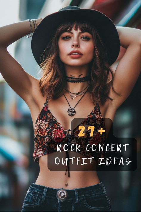 Looking for a laid-back vibe for your next show? Discover these 27 casual rock concert outfit ideas that offer comfort without sacrificing style! From graphic tees to relaxed jeans, these outfits are perfect for enjoying the music in a cool, casual way. Click to explore casual options! 🎶✨👖🧥
#CasualRockOutfits #LaidBackStyle #ConcertFashion #EdgyLooks #FashionInspiration #TrendyCasual #RockOn Welcome To Rockville Outfit, Colter Wall Concert Outfit, Grateful Dead Concert Outfit, Oasis Concert Outfit, Bluegrass Concert Outfit, Jeans Concert Outfit, Band Tees Outfits, Concert Fits Summer, Casual Rock Outfits