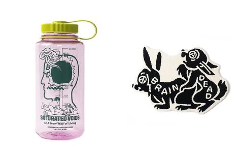 Brain Dead's Latest Lifestyle Goods Include Nalgene Bottles and Bunny Rugs #daily #news #hypebeast #mux #muxjasper #fivedoubleues Tactical Lifestyle, Nalgene Water Bottle, Nalgene Bottle, Gore Tex Fabric, Reusable Water Bottles, Brand Clothing, Water Bottle Stickers, Bottle Design, Design Reference