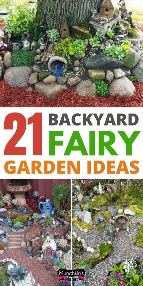 Backyard Fairy Garden, Greenery House, Kids Fairy Garden, Planning Garden, Fairy Garden Containers, Fairy Garden Pots, Fairy Garden Ideas, Planters Garden, Fairy Tree Houses