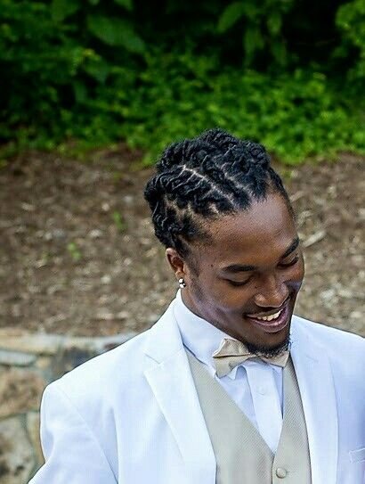 Loc Barrel style for men #jvionneshair #locstyles #lockstyles Groom Locs Hairstyles, Professional Locs For Men, Man Dreadlocks Styles, Simple Loc Styles Men, Barrel Locks Men, Barrel Locs Men, Locks Hairstyle Men, Professional Loc Styles Men, Barrel Twists Men