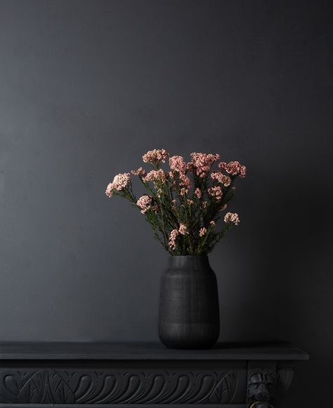 Where to buy realistic faux stems & flowers - Zoe Olivia Livibg Room, Natural Food Dye, Tulip Decor, Iphone Wallpaper Landscape, Instagram Add, Ivy Plants, Black Vase, Pink Bouquet, Watercolor Wallpaper