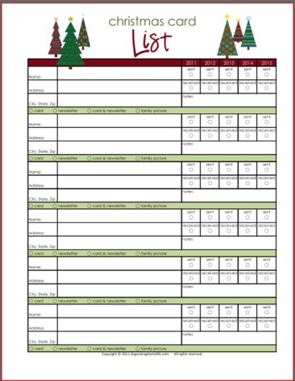 Christmas Card & Newsletter Planning Printables - 1 for newsletter, 1 for cards, 1 for Christmas card list Christmas List Printable, Christmas List Template, Christmas Card List, Free Printable Christmas Cards, Christmas Organization, Christmas Planning, Christmas Gift List, Christmas Planner, Printable Christmas Cards